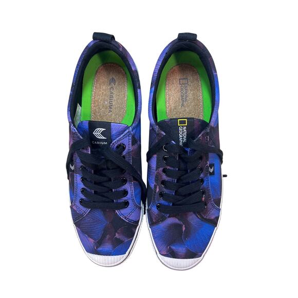 Cariuma Other - Cariuma OCA low‎ sneakers men 10.5 women 12 National Geographic Peace Lily Vegan